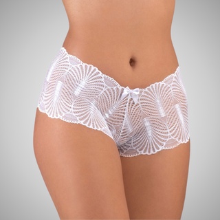 Caleçon em renda desenhada super sexy lindo confortável com forro 311