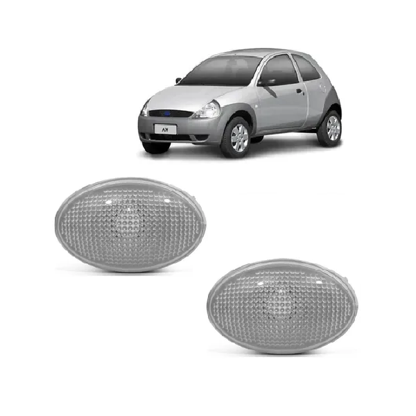 Lanterna Seta Pisca Lateral Paralama Ford Ka Ford Fiesta Ford Courier Ford Mondeo Ford Transit Cristal