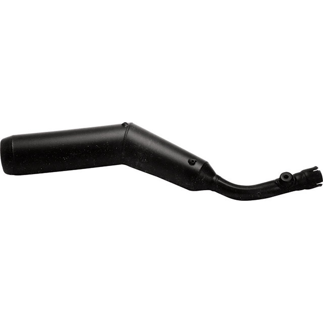 Escapamento XLR 125 Modelo Original Fortuna Preto