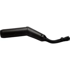 Escapamento XLR 125 Modelo Original Fortuna Preto