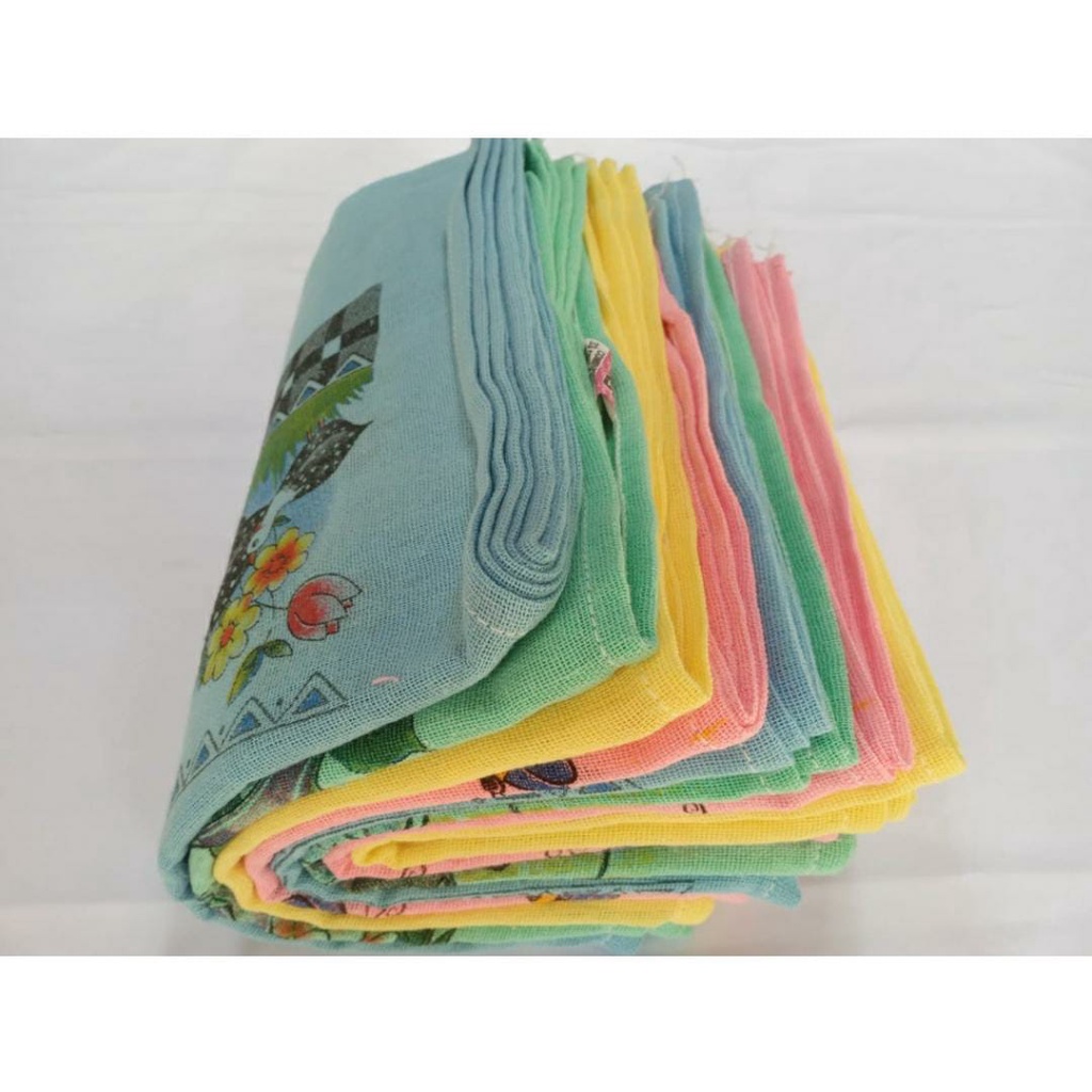 Kit Panos de Prato 10 Unidades 33x60 Cores e Estampas Variadas Para Cozinha