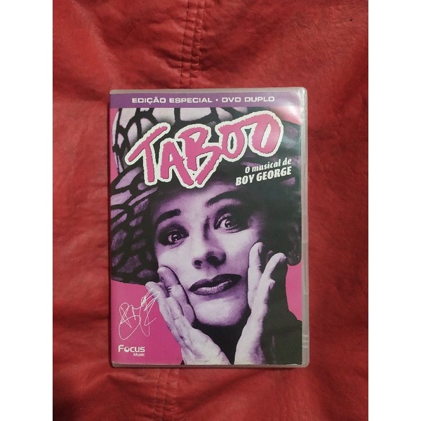 dvd taboo o musical de boy George duplo