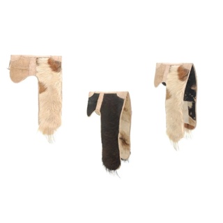 Manta Vaquejada De Couro De Bode Manta Calça Com Pernas Longas em Oferta na Shopee