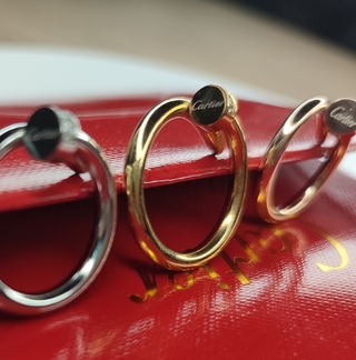 2021 New Ready Stock JUSTE UN CLOU RING PINK GOLD, DIAMONDS Ring