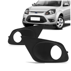 Moldura Grade Farol Milha Ford Ka 2012 2013 C/ Furo