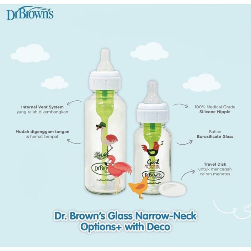 Dr browns Opções De Fluxo natural Frasco Anticólica 250ml 120ml