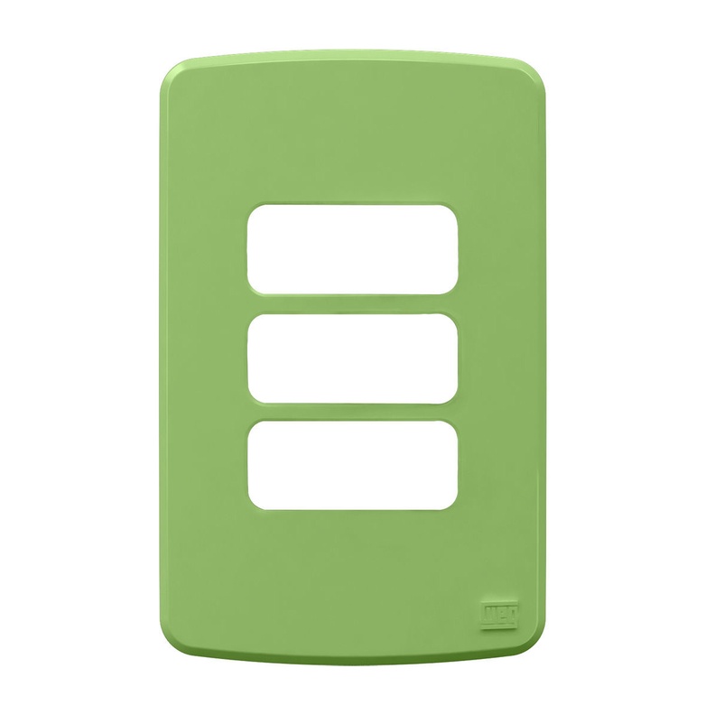 Placas 4x2 Cores Sortidas para linha de tomadas e interruptores Weg Composé