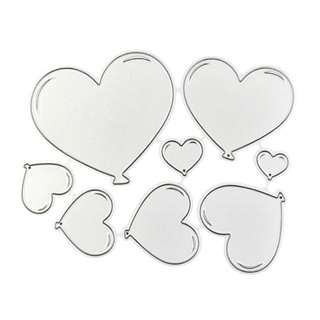 blg Aço Carbono Desenhos Animados Corações Corte Morrer Gravação Estêncil Modelo Molde Pape em Oferta na Shopee