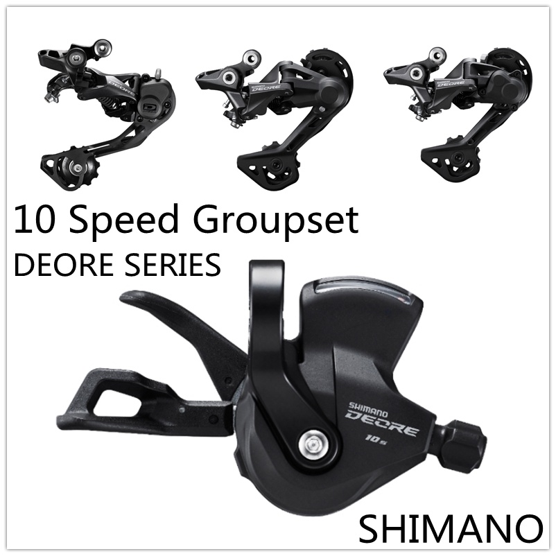 Shimano Mtb 10 Velocidades Grupo Deore Alavanca De Câmbio Traseiros Desviador Sl M4100 Rd M5120