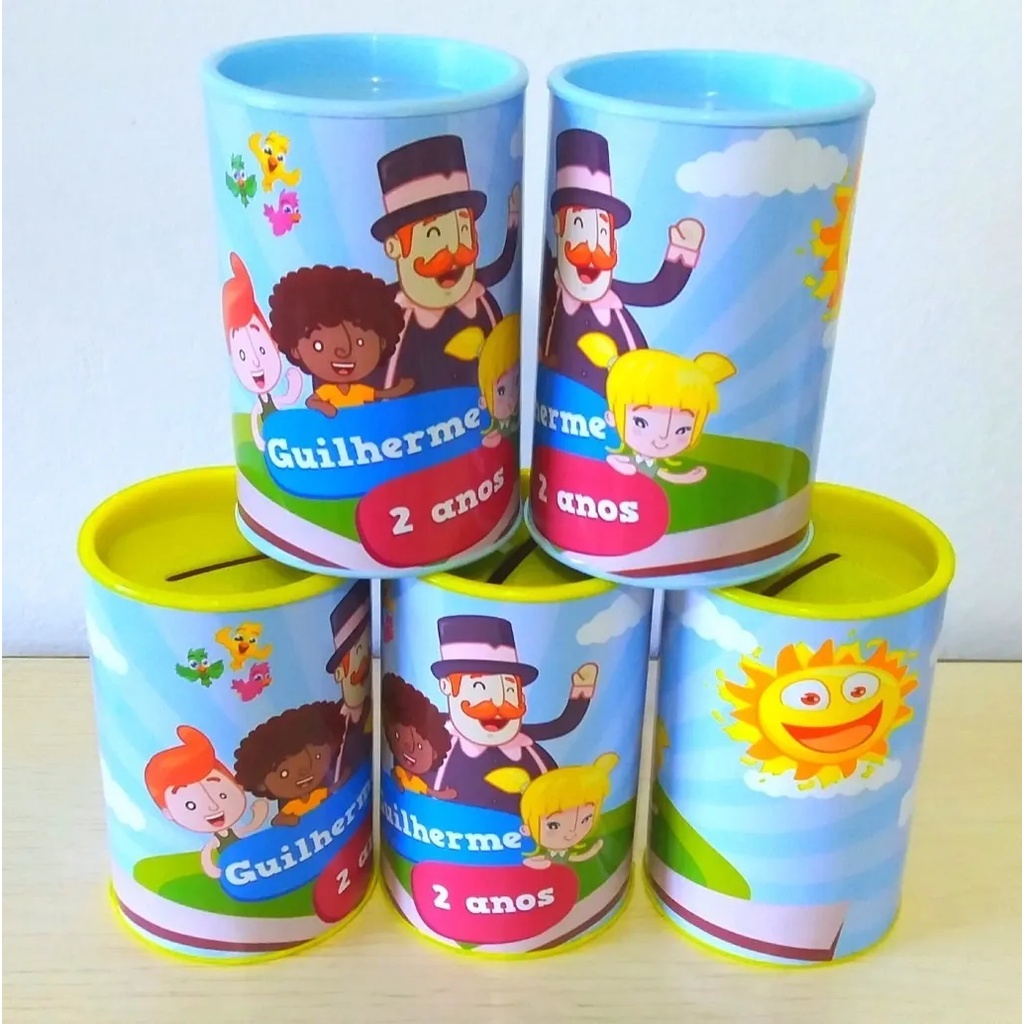 Cofrinho Personalizado, Aniversario, Festa Infantil,festa, Lembrancinhas, Chá De Bebê,maternidade,nascimento