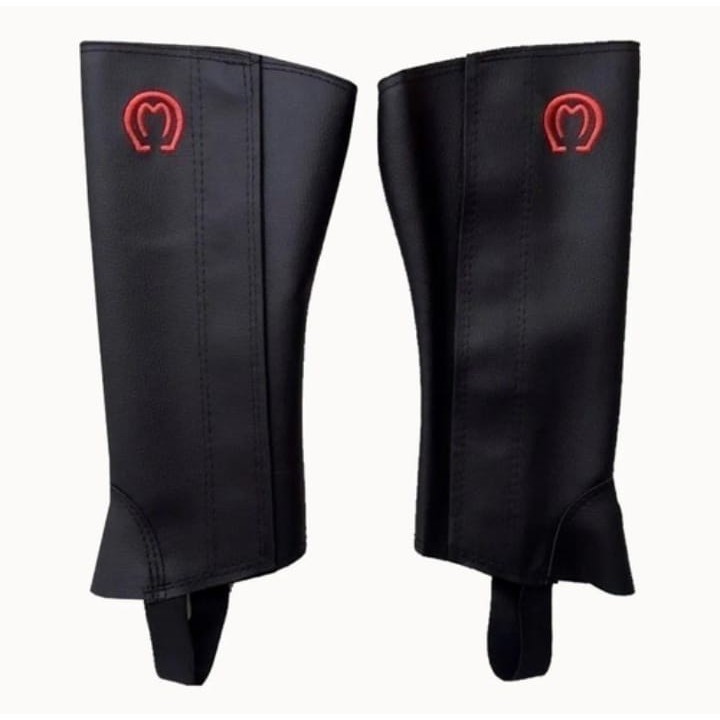 Perneira Mangalarga Marchador Em Couro Ecológico Sintético Caneleira Unissex Para Cavalgada Trabalho em Oferta na Shopee