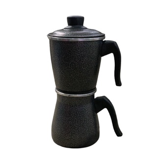 cafeteira italiana de 1 litro de alumínio resistente já acompanha filtro
