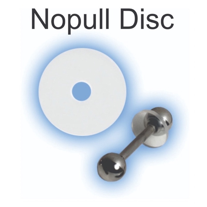 Nopull Disco Silicone Piercing´s Cicatrização (1 par) em Oferta na Shopee