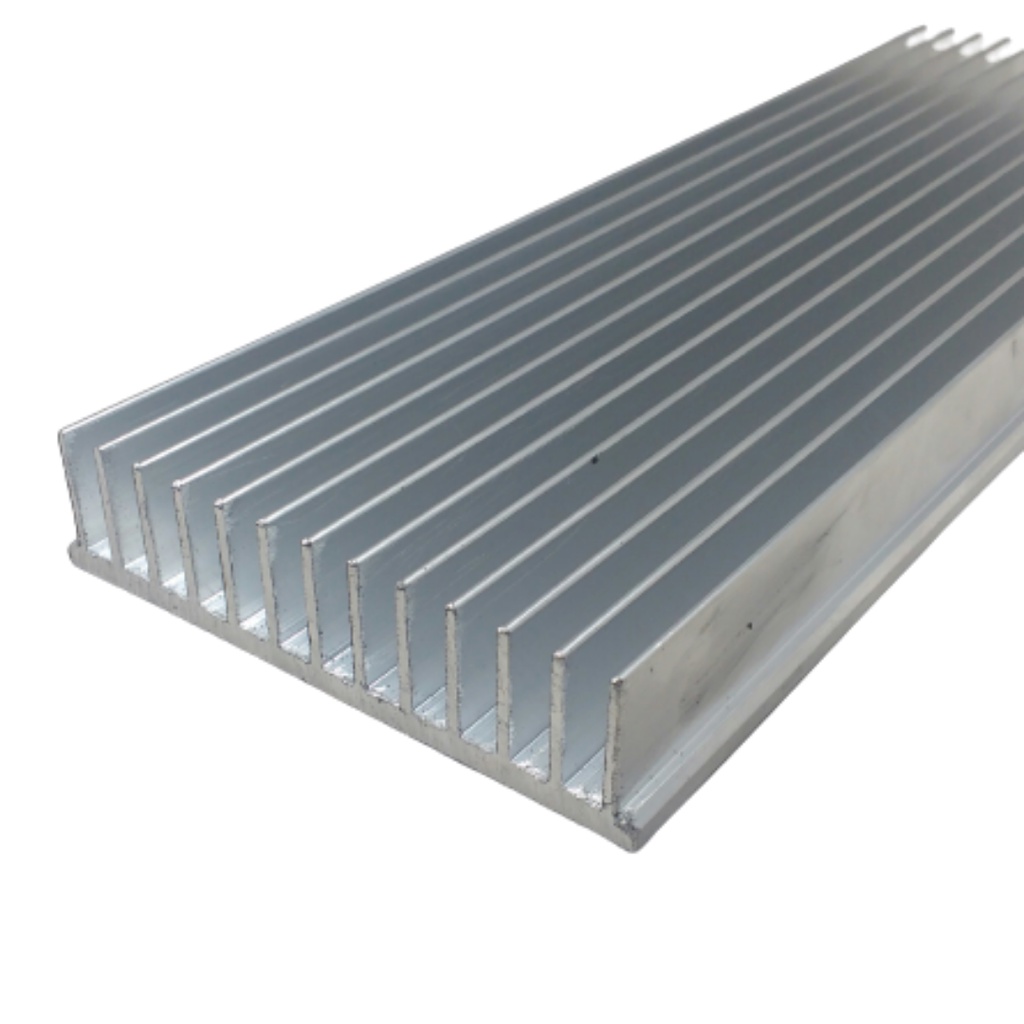 Dissipador de calor alumínio 104x25mm com 10cm