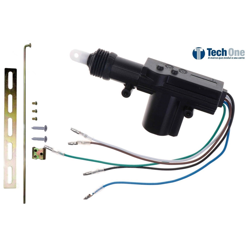 Motor de Trava Eletrica Universal modelo pistolinha 5 Fios em Oferta na Shopee