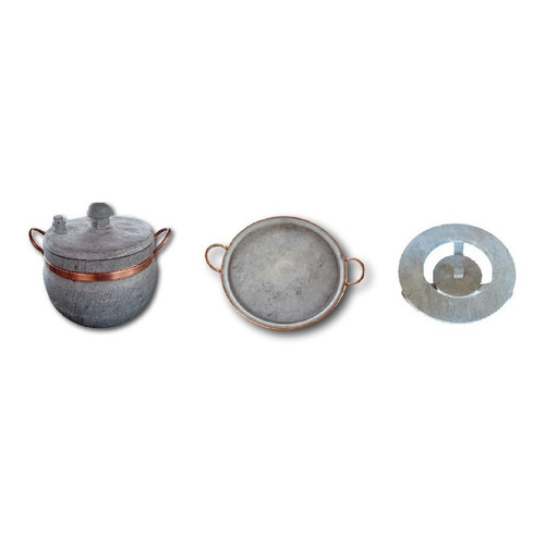 Kit Panela Pressão,4lts, Rechaud E Grelha 27cm