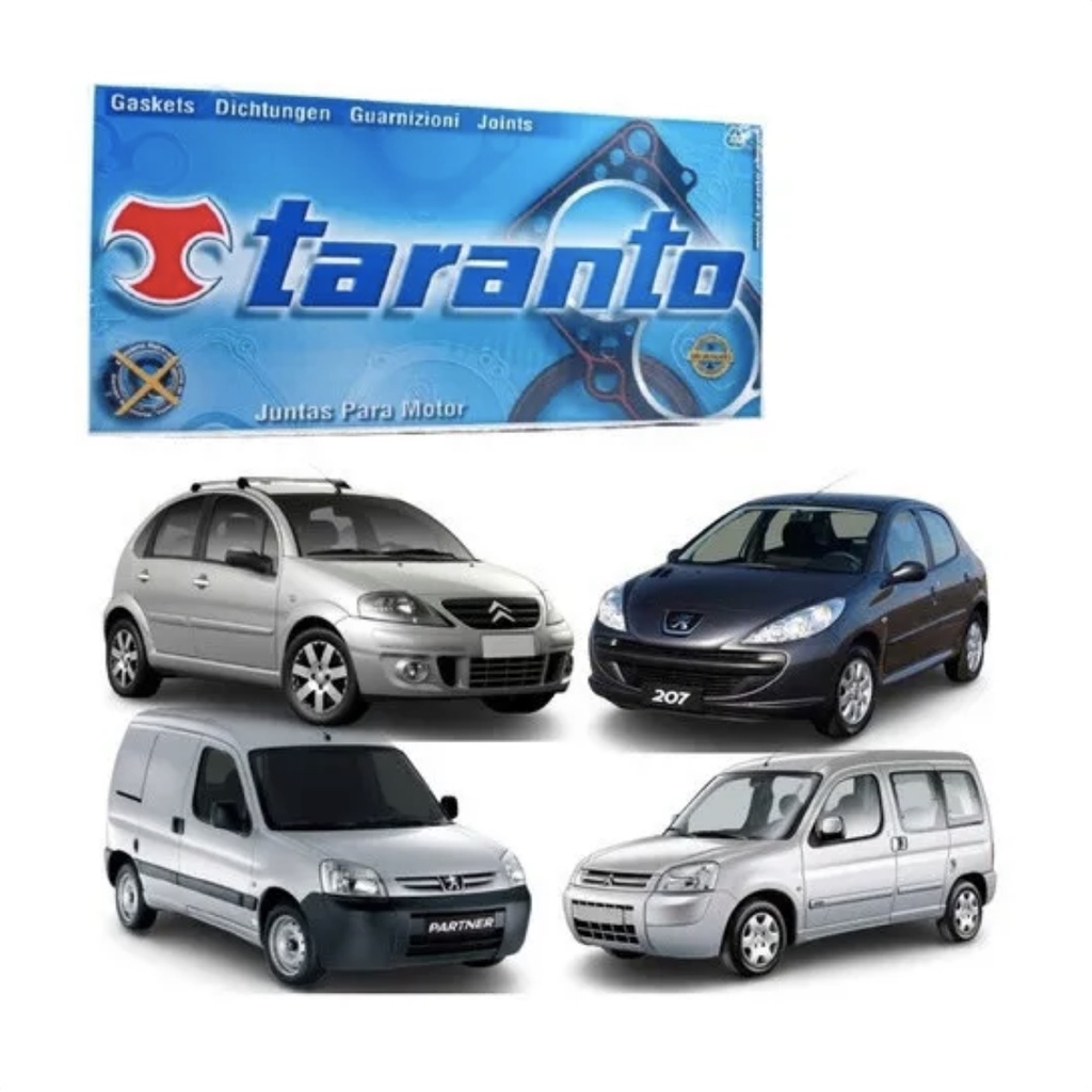Jogo Junta Peugeot 207 307 Citroen C3 Picasso XSara Picasso Partner Aircross C4
