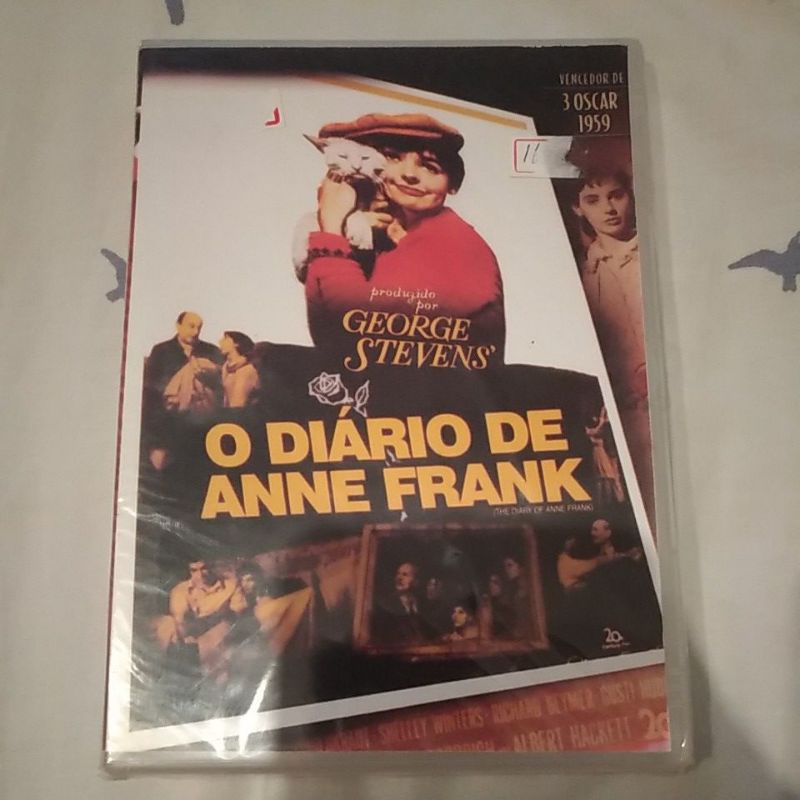 DVD O Diario de Anne Frank - George Stevens lacrado