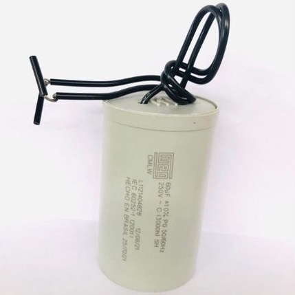 Capacitor Permanente 60uf 250v Weg Motor 2cv 110/220v