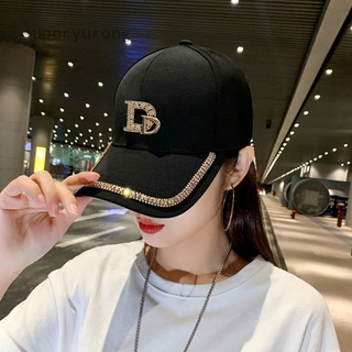 Boné De Beisebol Diamante Feminino Com Letras