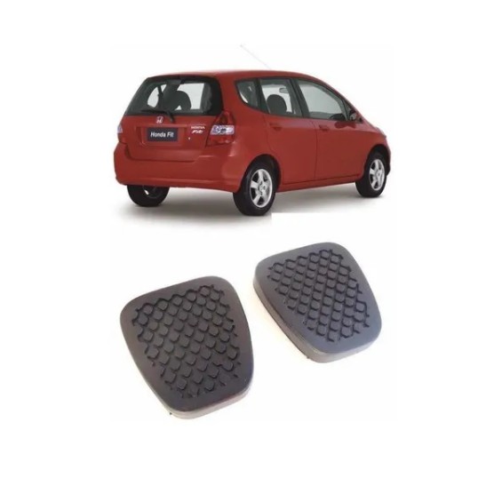 Par Capa de Pedal Freio E Embreagem Honda FIT 2003 04 05 06 07 08 09 10 11 12 13 14 15 16 17 18 2019 em Oferta na Shopee