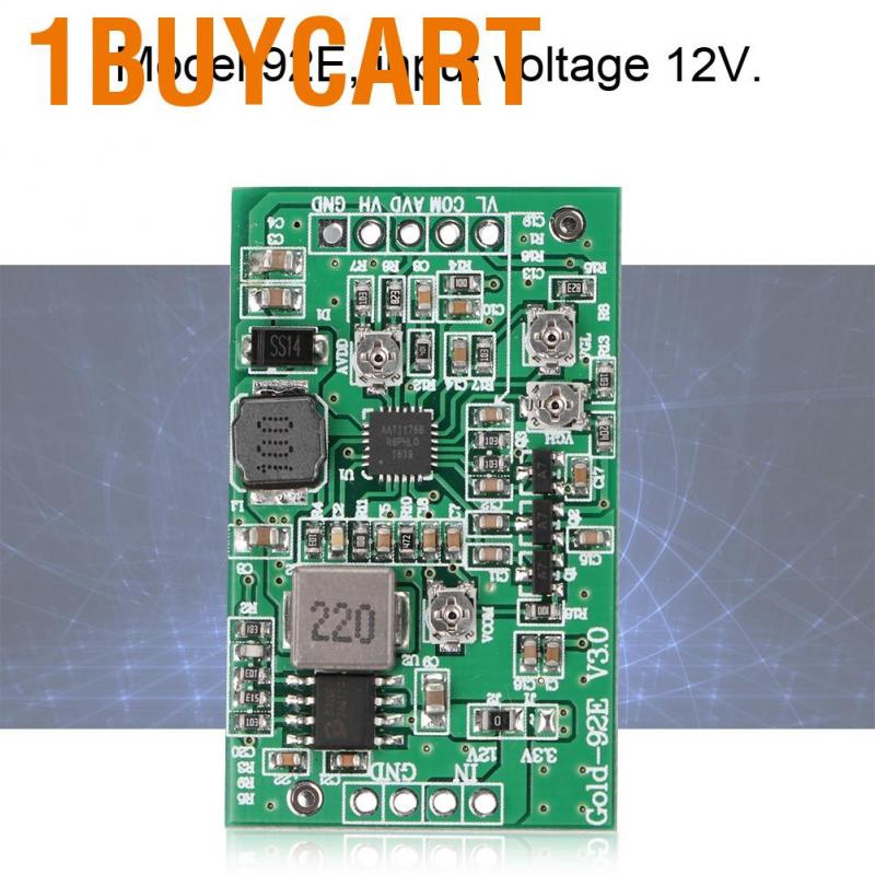 1buycart Modulo Boost Board Lcd Tcon Vgl Vgh Vcom Avdd 4 Ajustavel Gold 92e Zhide Shopee Brasil