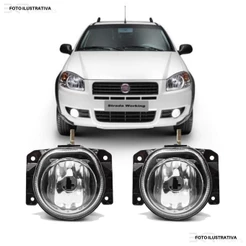 Par Farol Milha Fiat Strada Working 2011 2012 2013 2014 2015 2016 Nova Nfe
