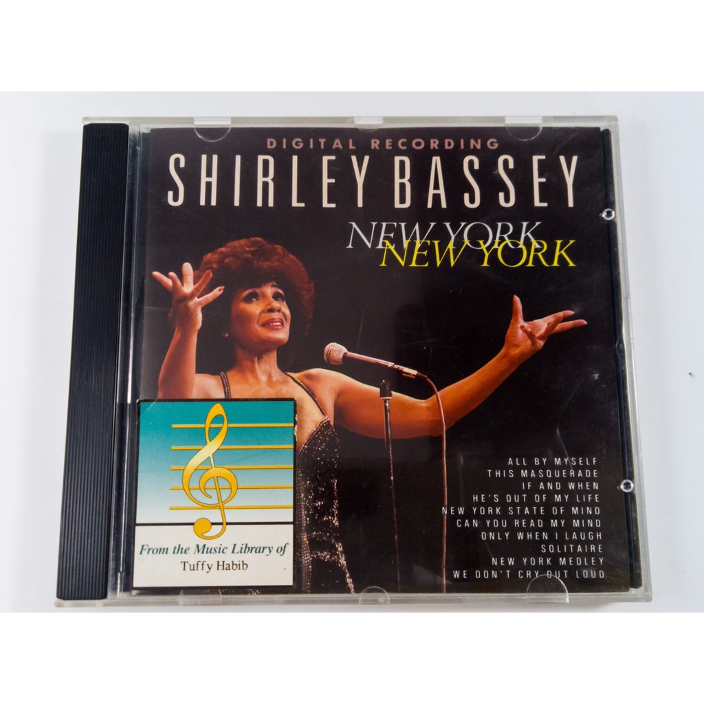 CD Shirley Bassey New York New York