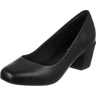 Sapato Scarpin Feminino Boneca Confortável Sapatilha Salto Grosso em Oferta na Shopee