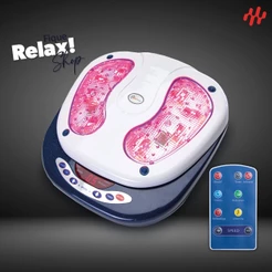 Massageador Para Os Pés Reflexologia Plataforma De Vibração Profissional