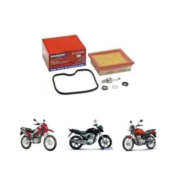 Kit Revisão Original Honda Nxr Bros 150 2010 2011 2012 2013