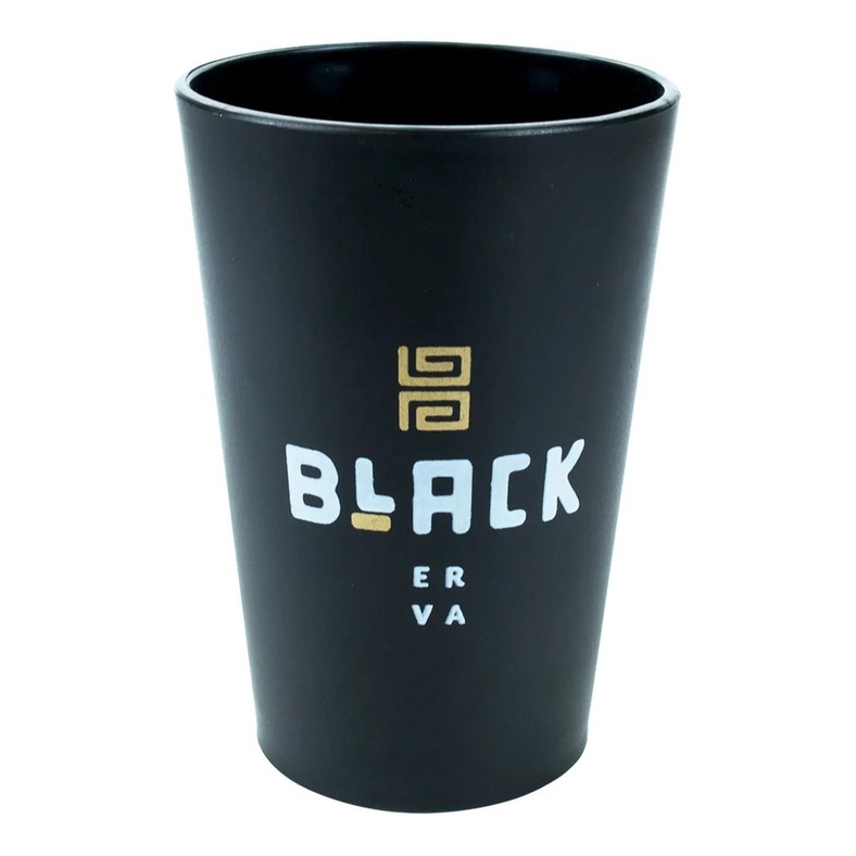 Copo Cuia Plastico Terere Mate Teres Preto Black Erva
