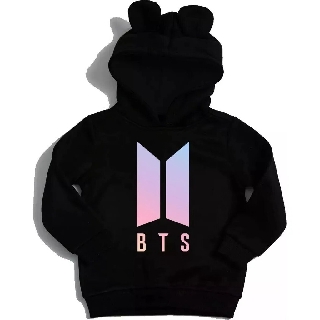 blusa moletom feminino orelhinha bts kpop todos integrantes