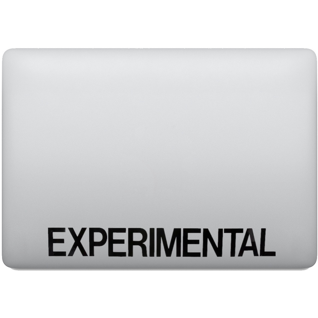 Adesivo de Notebook Experimental Projeto Teste