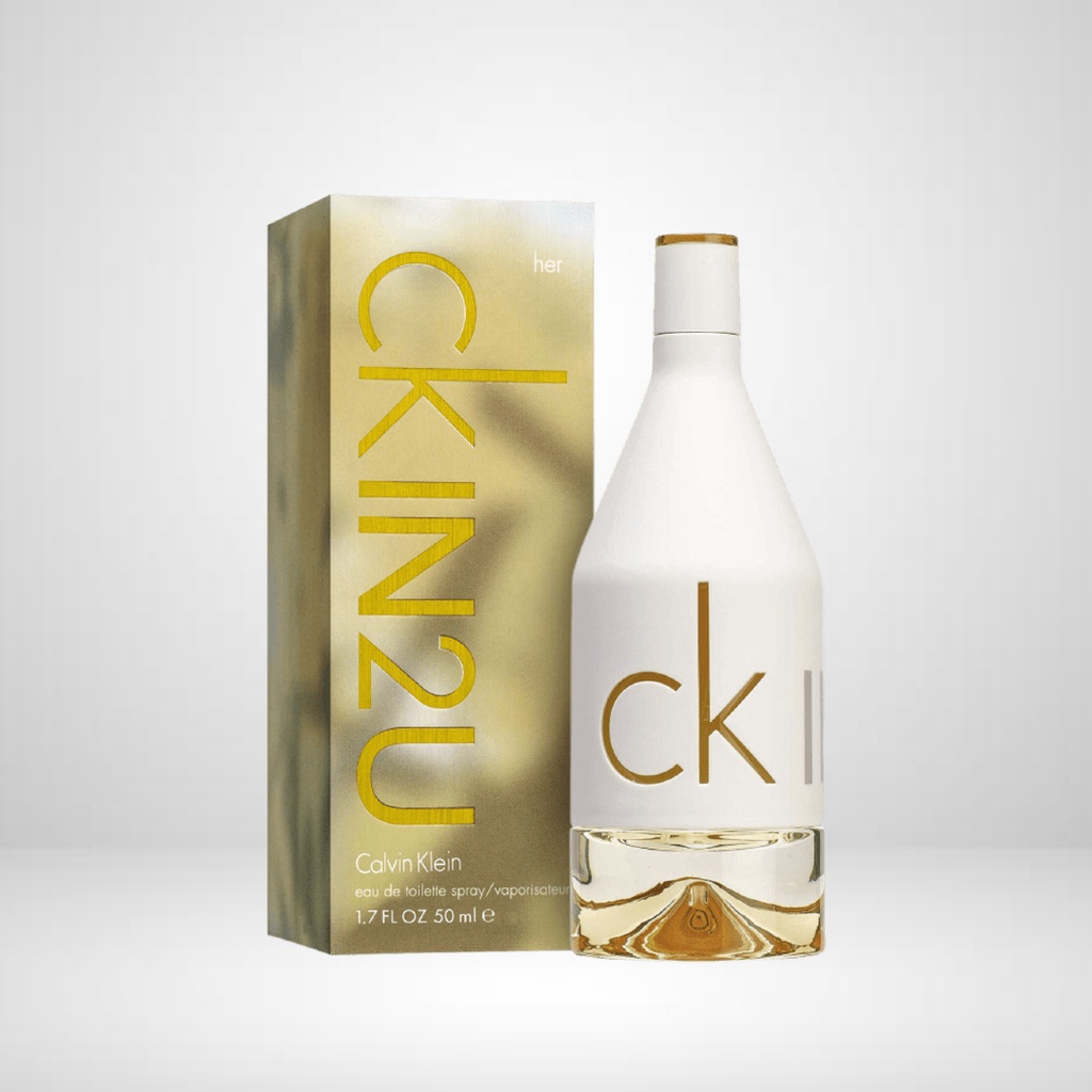 Perfume CK in2u For Her Calvin Klein - feminino - Eau de Toilette 50ml |  Shopee Brasil