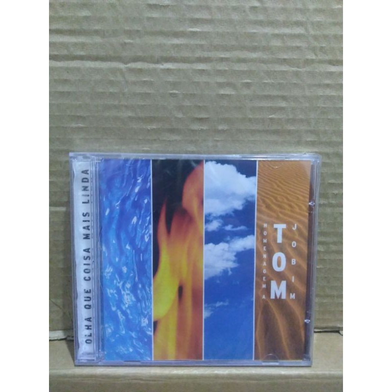 CD OLHA QUE COISA MAIS LINDA- UMA HOMENAGEM A TOM JOBIM (LACRADO).