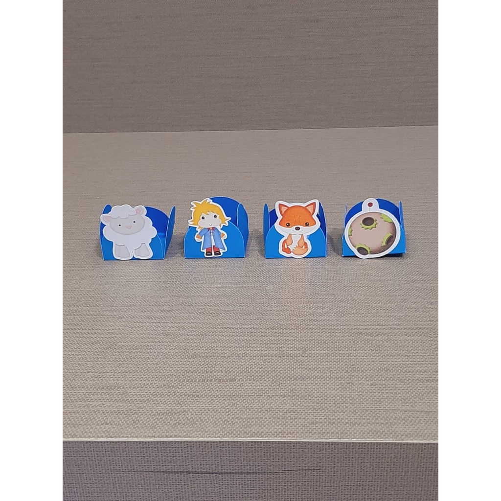 50 ou 100 Forminha Docinho Personalizada - Pequeno Principe