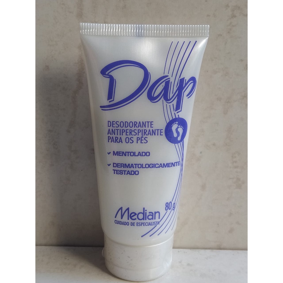 Dap desodorante em creme para os pés