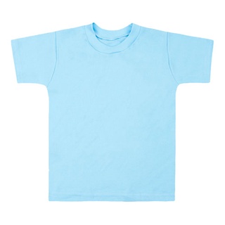 Camiseta Bebe Canelada Lisa Manga Curta (1/2/3) - Top Chot