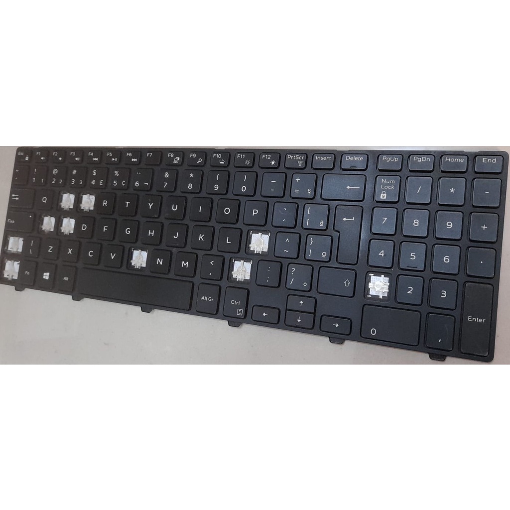 Teclas Avulsas Notebook Dell P/n: Pk1313g2b32 Mod: V147225br1