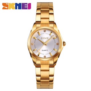 SKMEI Relógio Feminino Marca Original Casual Quartzo Moda Relogio à Prova D'água em Oferta na Shopee