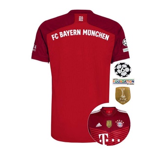 Camisa De Futebol Em Casa Do Bayern De Munique Camisa 21 22 Camisa De Camisa De Futebol Do Bayern De Munique High Quality Fan Version 21 22 Bayern Munich Home Jersey Kimmich Gnabry Lewandowski Sane