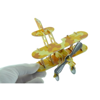Maquete 3D Avião Teco Teco AMARELO para Montar e Colecionar | Shopee Brasil