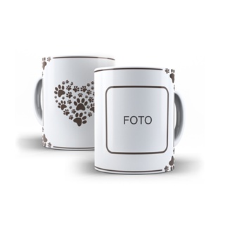 Caneca Personalizada Cachorros com Foto em Oferta na Shopee