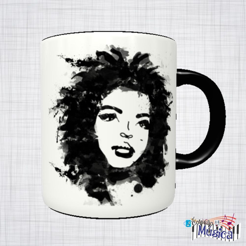 Caneca Porcelana Lauryn Hill