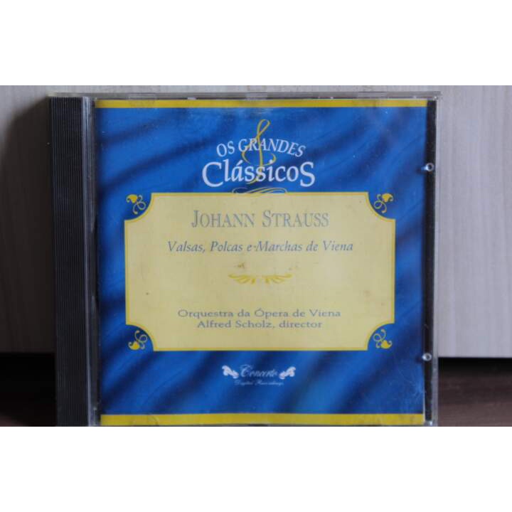 CD Strauss: Orquestra da Ópera de Viena - Valsas, Polcas e Marchas de Viena