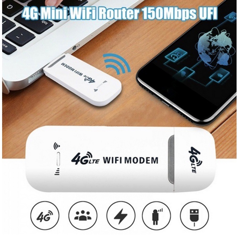 Lte USB Dongle Modem WIFI 4g/5g Wireless Router Usb 150Mbps Sim Card