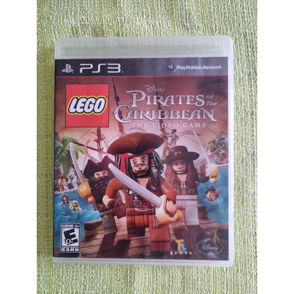 Jogo Lego Pirates of the Caribbean PS3 Original Mídia Física Excelente Estado
