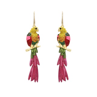 Brincos Femininos De Papagaio Estilo Chinês Tradicional / Requintado / Artesanato