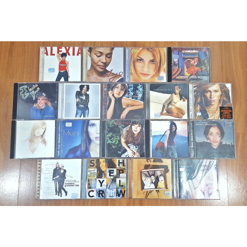 CDs ORIGINAIS Usados - DIVAS - J-LOPEZ / SHERYL CROW / ROXETTE / CYNDI ...